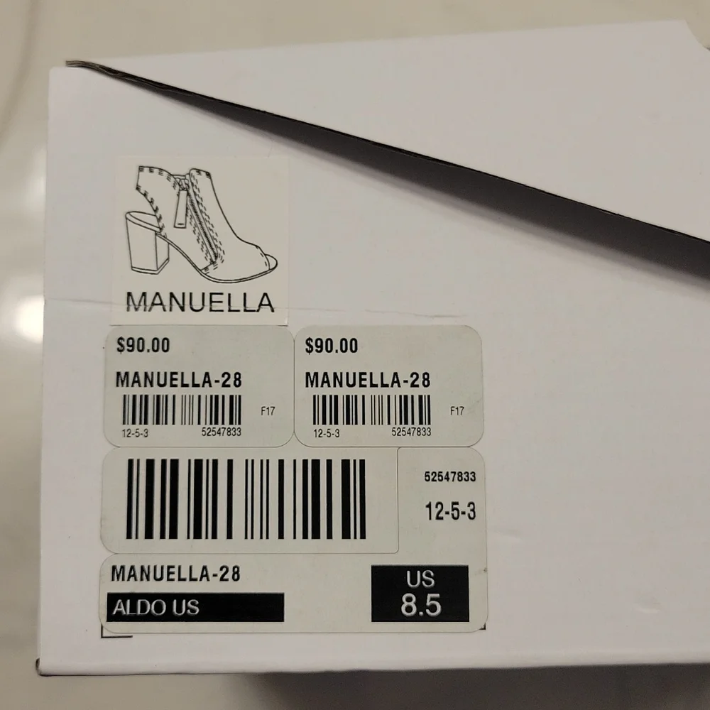 Aldo Open Toe Booties - Picture 8 of 8